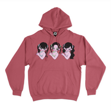 Load image into Gallery viewer, "Kirukill" Basic Hoodie White/Pink
