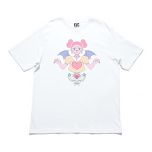 Load image into Gallery viewer, "Rainbow Manananggal" Cut and Sew Wide-body Tee White/Black