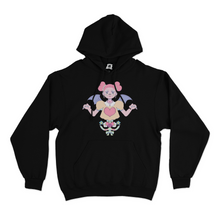 Load image into Gallery viewer, "Rainbow Manananggal" Basic Hoodie Black/White