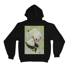 Load image into Gallery viewer, "Defaced" Basic Hoodie Black/White