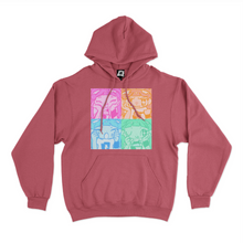 Load image into Gallery viewer, "Kido I Raku" Basic Hoodie Pink