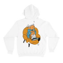Load image into Gallery viewer, "Chocolate Cigarette" Basic Hoodie Black/White