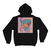 Load image into Gallery viewer, "Dragon" Basic Hoodie Black