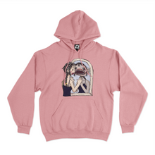 Load image into Gallery viewer, "Mirrorr" Fleece Hoodie Light Pink