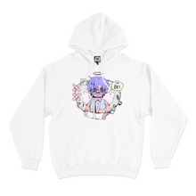 Load image into Gallery viewer, "I'm OK" Basic Hoodie Black/White