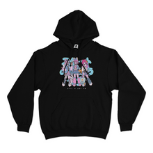 Load image into Gallery viewer, "Magical Girl" Basic Hoodie Black