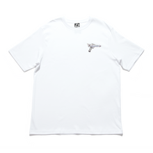 Load image into Gallery viewer, "Space Patrol" Cut and Sew Wide-body Tee White