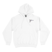 Load image into Gallery viewer, "Space Patrol" Basic Hoodie White