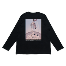 Load image into Gallery viewer, "Claw Machine Master" Cut and Sew Wide-body Long Sleeved Tee White/Black