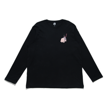 Load image into Gallery viewer, "Claw Machine Master" Cut and Sew Wide-body Long Sleeved Tee White/Black