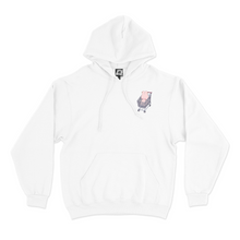 Load image into Gallery viewer, "Shopping Master" Basic Hoodie White/Black