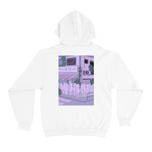 Load image into Gallery viewer, "Bunnies in Line" Basic Hoodie White/Black/Beige