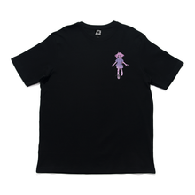 Load image into Gallery viewer, "Girl" Cut and Sew Wide-body Tee White/Black