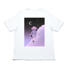Load image into Gallery viewer, "Girl" Cut and Sew Wide-body Tee White/Black