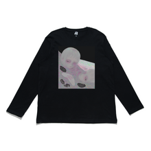 Load image into Gallery viewer, "The Seashore" Cut and Sew Wide-body Long Sleeved Tee White/Black