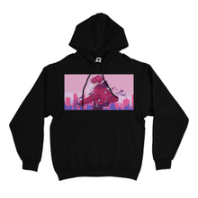 Load image into Gallery viewer, "Learning to Let Go" Basic Hoodie Black/White