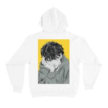 Load image into Gallery viewer, "Gray Feeling" Basic Hoodie Black/White