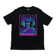 Load image into Gallery viewer, "Welcome to Neo Tokyo" Cut and Sew Wide-body Tee White/Black
