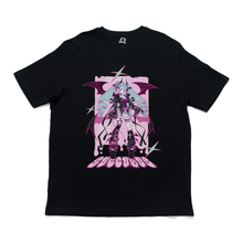 Load image into Gallery viewer, "Succubus" Cut and Sew Wide-body Tee White/Black