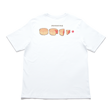 Load image into Gallery viewer, "Mooncycle" Cut and Sew Wide-body Tee White/Black