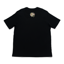 Load image into Gallery viewer, "Fluid" Cut and Sew Wide-body Tee Black