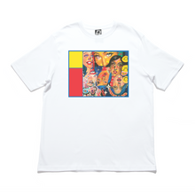Load image into Gallery viewer, "Everything is Fine" Cut and Sew Wide-body Tee White