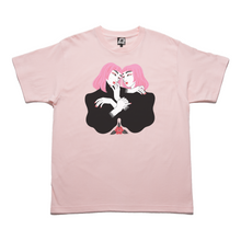 Load image into Gallery viewer, "Fine Porcelain" Taper-Fit Heavy Cotton Tee Pink