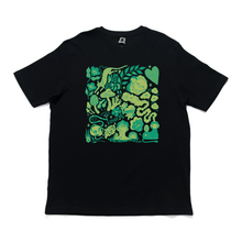 Load image into Gallery viewer, "Brain Clutter" Cut and Sew Wide-body Tee White/Black