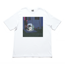 Load image into Gallery viewer, "Hands-Up" Cut and Sew Wide-body Tee White/Black