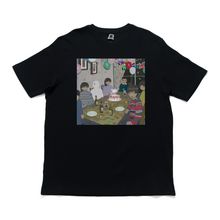 Load image into Gallery viewer, "I Don't Belong Here 2" Cut and Sew Wide-body Tee White/Black
