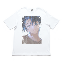 Load image into Gallery viewer, "Breathe the Air of Freedom" Cut and Sew Wide-body Tee White/Black