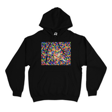 Load image into Gallery viewer, "Ballpit" Basic Hoodie Black/White