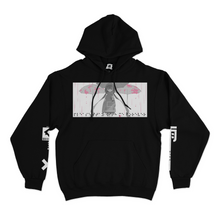 Load image into Gallery viewer, "Rain" Basic Hoodie Black