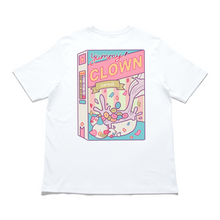 Load image into Gallery viewer, "Fries & Cereal" Cut and Sew Wide-body Tee White/Black