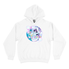 Load image into Gallery viewer, "Bass Time" Basic Hoodie Black/White