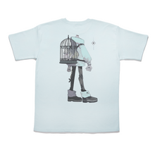 Load image into Gallery viewer, "Free Your Mind" Taper-Fit Heavy Cotton Tee Mint