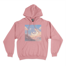 Load image into Gallery viewer, "I’d Reach the Stars Just to See You" Fleece Hoodie Light Pink