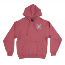 Load image into Gallery viewer, "Poor Kidd" Basic Hoodie White/Pink