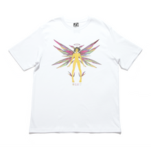 Load image into Gallery viewer, "Angel" Cut and Sew Wide-body Tee White/Black