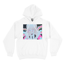 Load image into Gallery viewer, "Hypno" Basic Hoodie Black/White