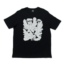Load image into Gallery viewer, "Angels" Cut and Sew Wide-body Tee White/Black