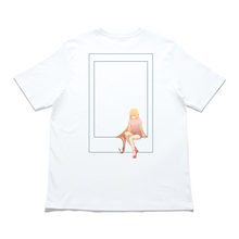 Load image into Gallery viewer, "Dreamy Memory" Cut and Sew Wide-body Tee White