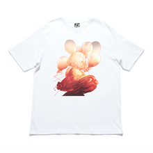 Load image into Gallery viewer, "Morning" Cut and Sew Wide-body Tee White/Black