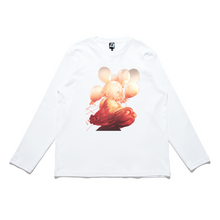 Load image into Gallery viewer, "Morning" Cut and Sew Wide-body Long Sleeved Tee Black/White