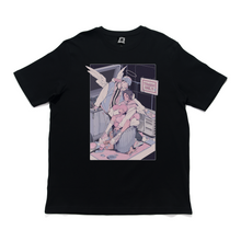Load image into Gallery viewer, "Trash Only" Cut and Sew Wide-body Tee White/Black