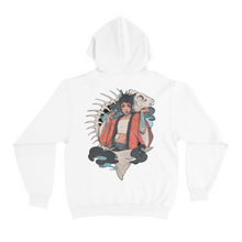 Load image into Gallery viewer, "Dead Cat Smoke" Basic Hoodie White