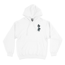Load image into Gallery viewer, "Dead Cat Smoke" Basic Hoodie White