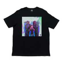 Load image into Gallery viewer, "Gang" Cut and Sew Wide-body Tee White/Black