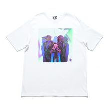 Load image into Gallery viewer, "Gang" Cut and Sew Wide-body Tee White/Black