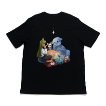 Load image into Gallery viewer, "Thursday Night" Cut and Sew Wide-body Tee White/Black